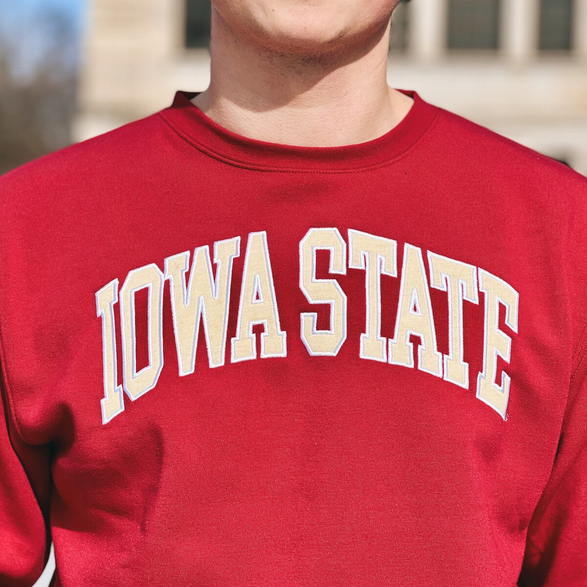 ZooZatz Iowa State Cardinal Crewneck
